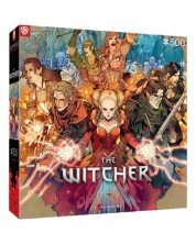 Puzzle Good Loot din 500 de piese - The Witcher scoia`tael